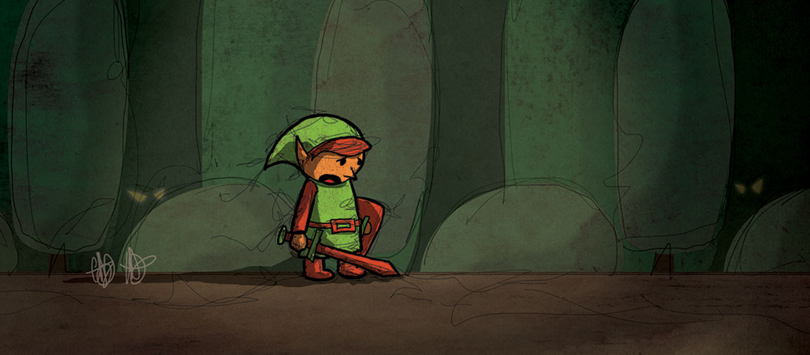 Link Legend of Zelda Retro Video Game Comic Preview