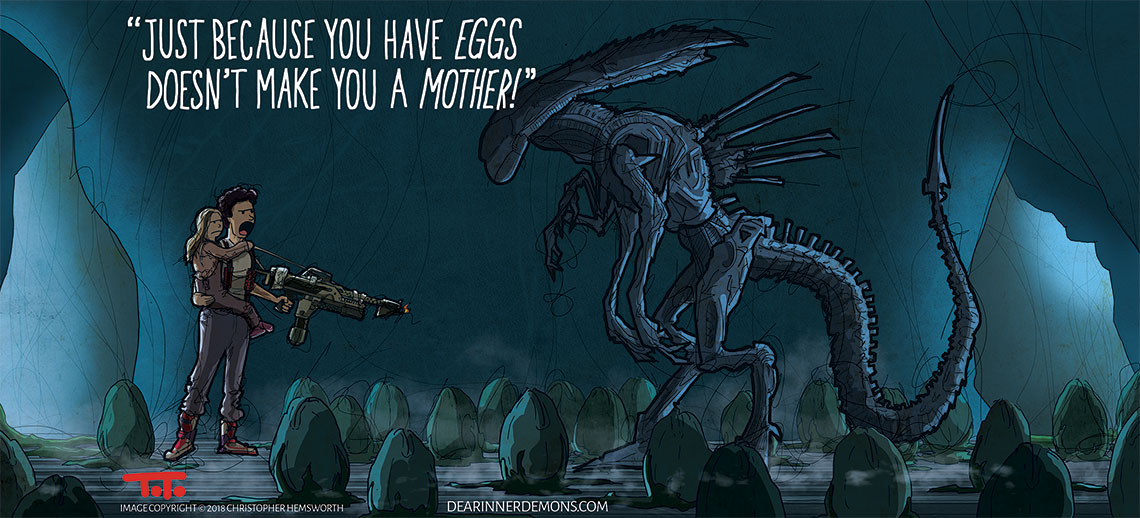 Just because you have eggs, doesn't make you a mother!